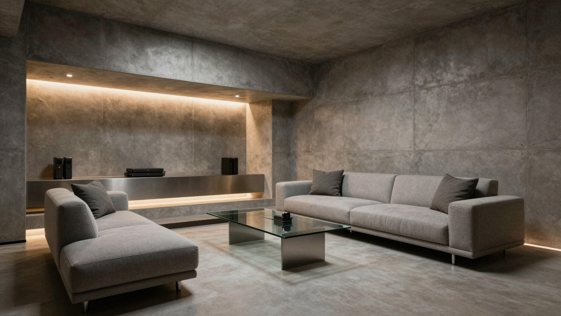 Luxury bunker interior